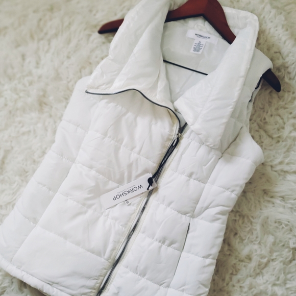 Work Shop Jackets & Blazers - NWT Workshop, XL,  puff vest, full zip